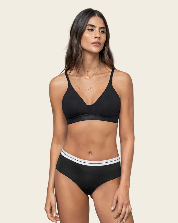 Bralette tipo top ultra cómodo y liviano