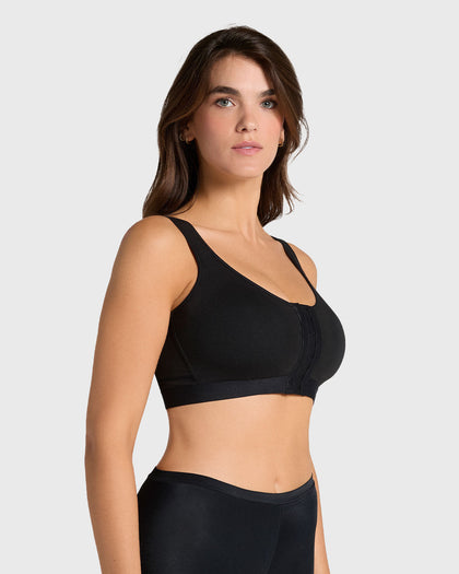 Brasier tipo top multiusos ultracómodo en algodón#color_700-negro