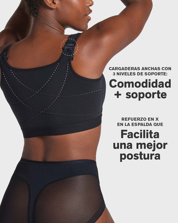 Brasier en algodón facilitador de postura
