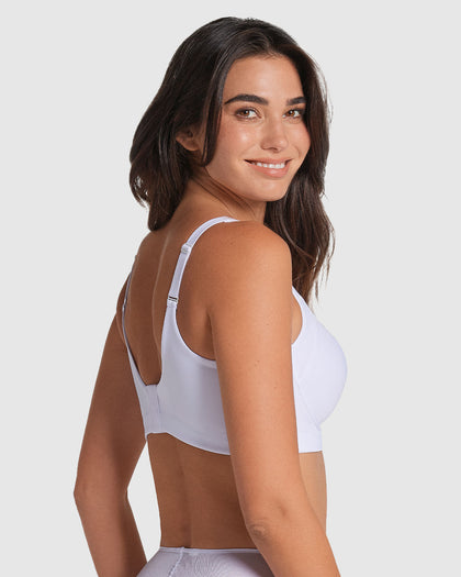 Brasier sin varilla ultracómodo de alto soporte y cubrimiento everyday bra#color_000-blanco
