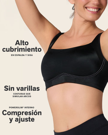 Brasier sin varilla ultracómodo de alto soporte y cubrimiento everyday bra#color_700-negro