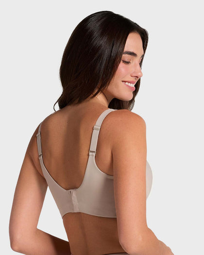 Brasier sin varilla ultracómodo de alto soporte y cubrimiento everyday bra#color_802-cafe-claro