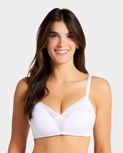 Brasier sin varilla de realce alto incorporado Magical Bra#color_000-blanco