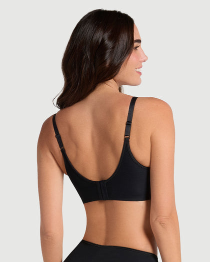 Brasier sin varilla de realce alto incorporado Magical Bra#color_700-negro