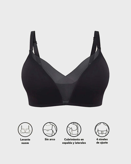 Brasier sin varilla de realce alto incorporado Magical Bra#all_variants