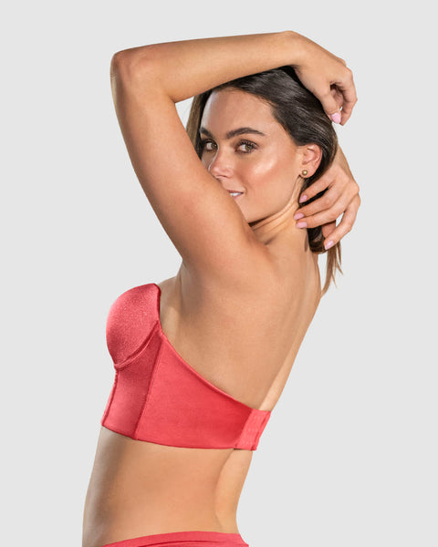 Brasier tipo bustier ideal como strapless#color_244-coral