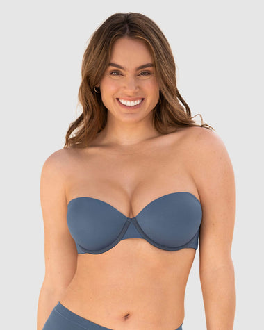 Brasier strapless sin realce Multilook#color_510-azul-grisaceo