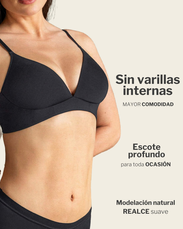 Brasier sin varilla total comodidad Elemental Bra