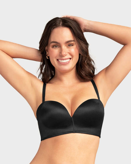 Brasier strapless antigravedad nueva edición - máximo soporte - no se cae#color_700-negro