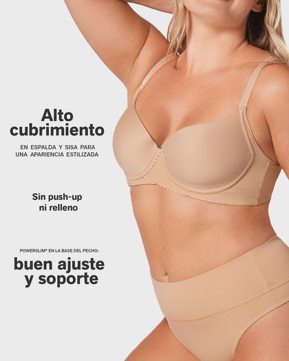 Brasier de buen cubrimiento en escote y espalda#color_000-blanco