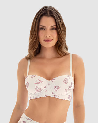 Brasier strapless ideal para busto mediano y grande#color_395-estampado-flores