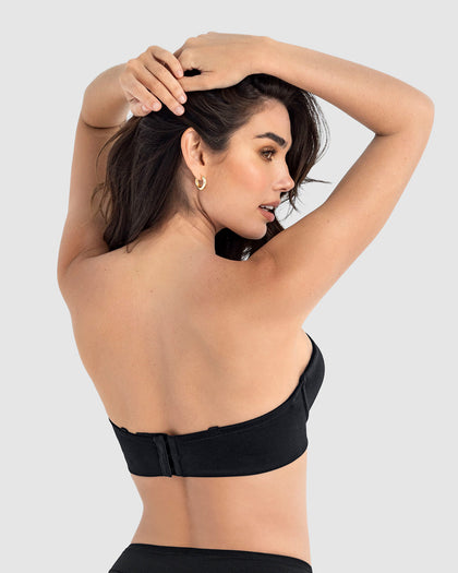 Brasier strapless ideal para busto mediano y grande#color_700-negro