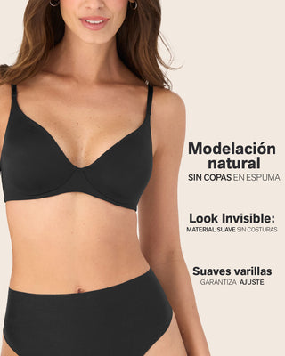 Brasier ultraligero y suave con copas en doble capa de tela#color_700-negro