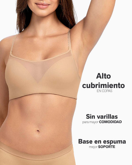 Brastop en copas prehormadas fijas en espuma