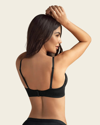 Brasier de realce alto con escote profundo#color_700-negro