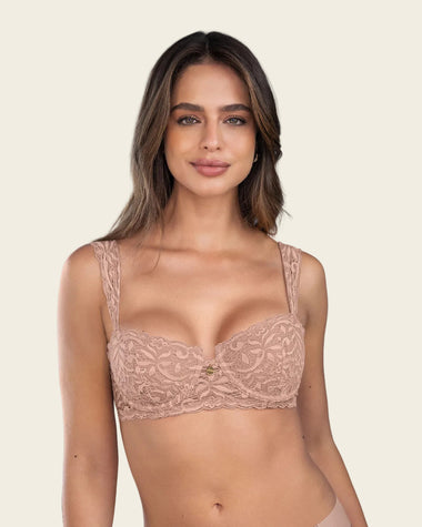 Brasier balconette en SmartLace®#color_a22-palo-de-rosa