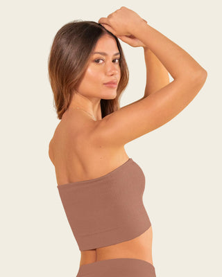 Top strapless sin costuras#color_640-cafe-medio