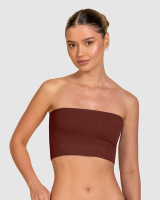 Top strapless sin costuras#color_a21-marron