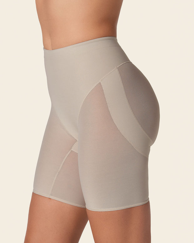 Panty faja tipo short levanta cola de compresión en abdomen