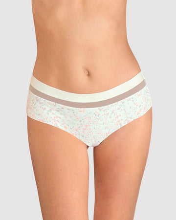 Panty cachetero con franja transparente decorativa#color_395-estampado-manchas-pastel