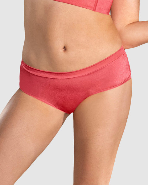 Panty hipster en tela con brillo#color_244-coral
