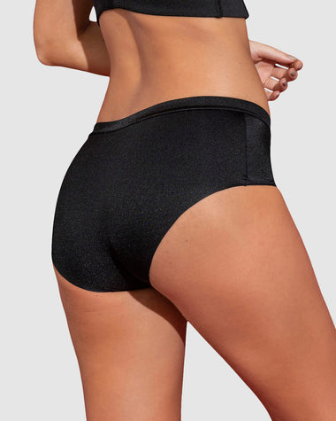 Panty hipster en tela con brillo#color_700-negro