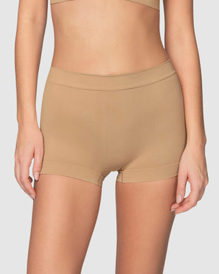 Bóxer en tecnología seamless de total comodidad#color_801-cafe-medio