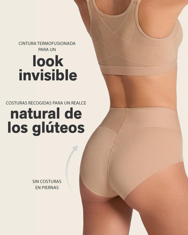 Panty clásico tiro alto de compresión fuerte de abdomen