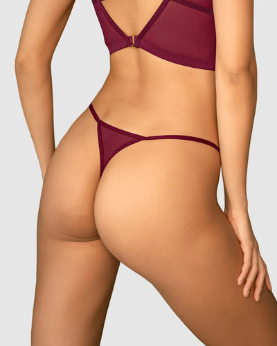 Tanga brasilera con detalles en SmartLace®#color_240-vino