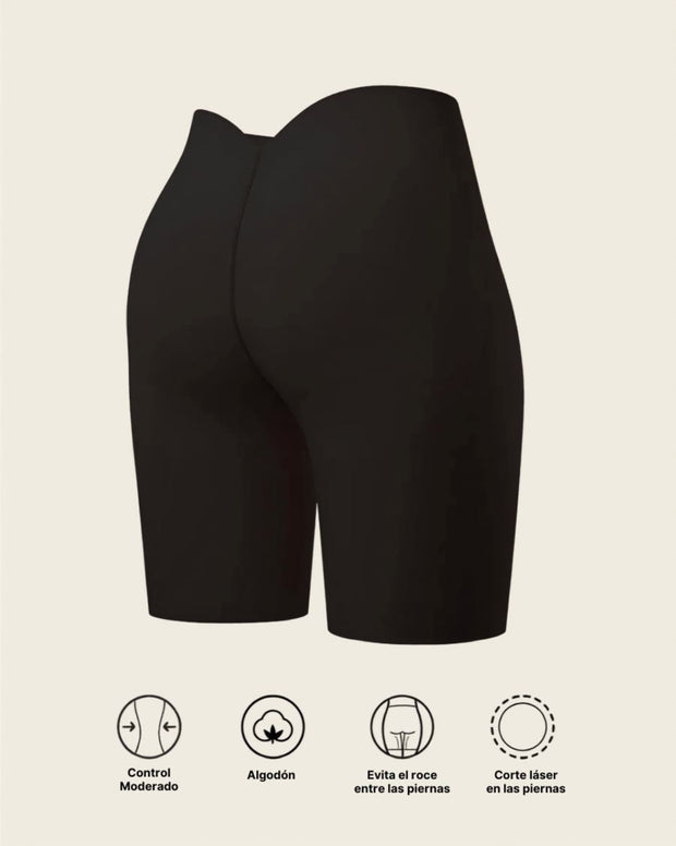 Short de compresión efecto invisible espalda en U