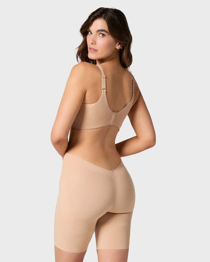 Short de compresión efecto invisible espalda en U#color_801-cafe-medio