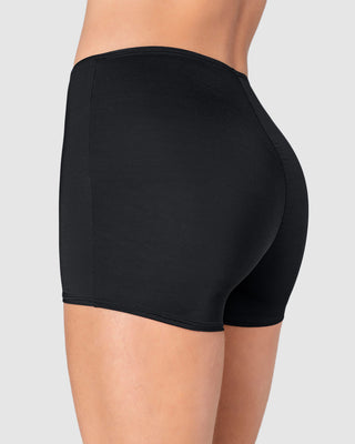 Bóxer corto de compresión fuerte de abdomen#color_700-negro