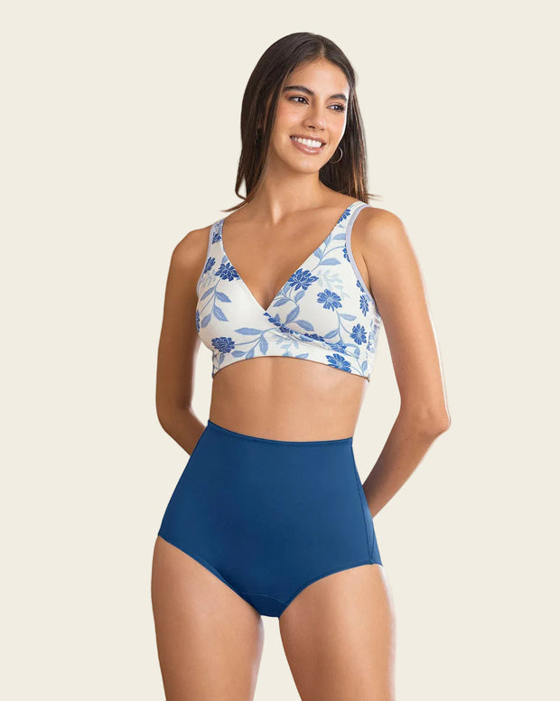 Panty clásico de compresión, tiro extra alto