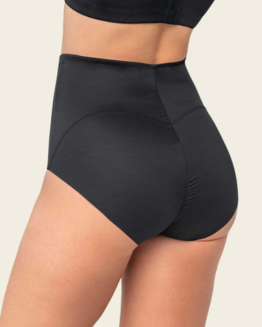 Panty clásico de compresión fuerte, tiro extra alto#color_700-negro