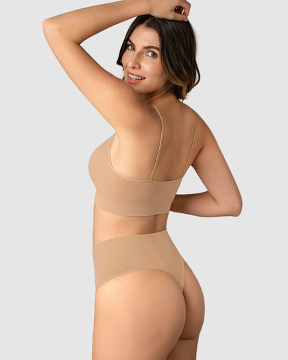 Brasilera seamless tiro alto#color_801-cafe-medio