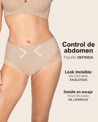 Panty hípster de control de abdomen#color_170-mandarina