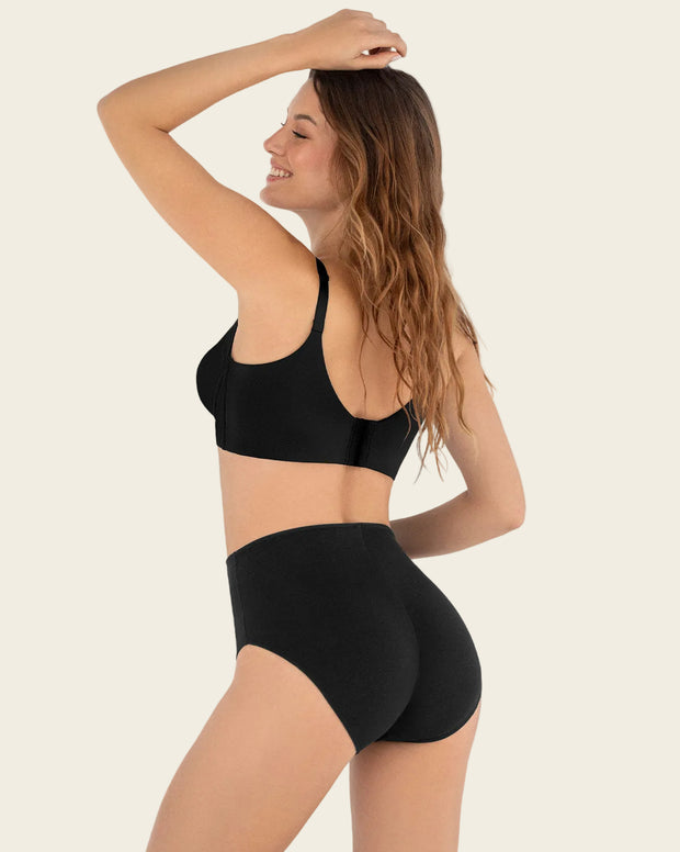 Panty hípster en algodón, compresión moderada