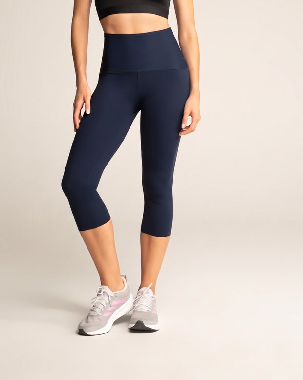 Capri deportivo tiro alto con control de abdomen