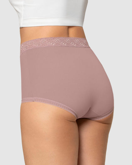 Paquete x 3 panties clásicos con toques de encaje#color_s27-palo-de-rosa-gris-claro-gris-oscuro