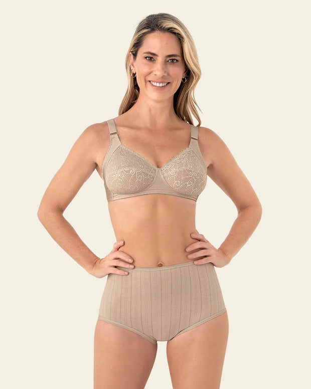 3 Panties clásicos con excelente cubrimiento