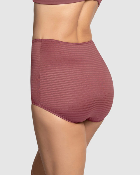 Paquete x3 panties clásicos con máximo cubrimiento#color_s23-verde-vino-rosa