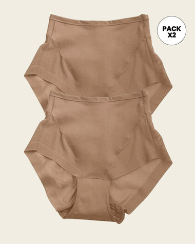 Paquete x 2 panty clásico invisible con tul#color_s05-surtido
