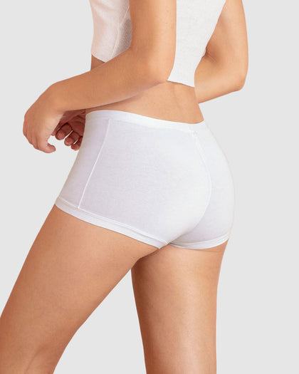 Paquete x 3 bóxers con algodón elástico#color_991-blanco-cafe-claro-marfil