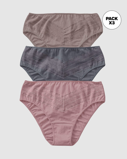 3 bikinis elegantes clásicos y confortables#color_s31-palo-de-rosa-gris-claro-gris-oscuro