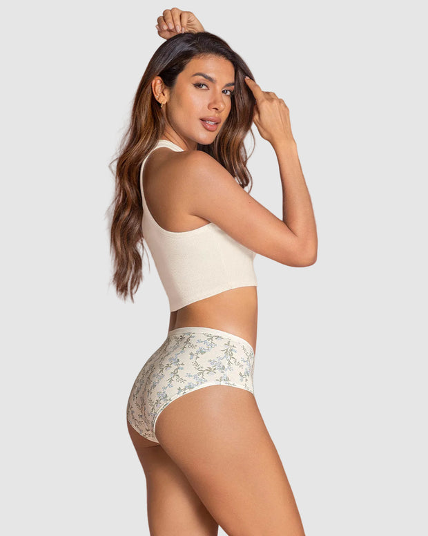 Paquete x 3 panties clásicos de máxima comodidad y frescura
