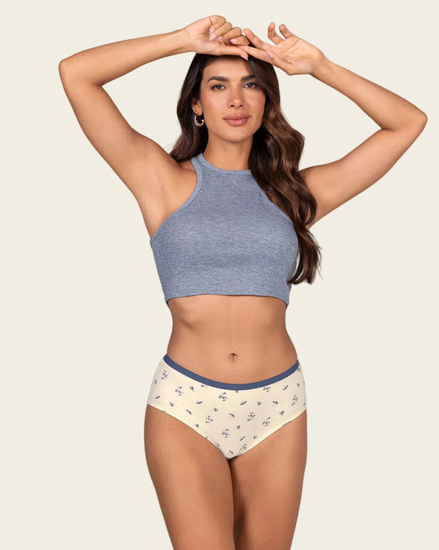 Paquete x 3 panties clásicos de máxima comodidad y frescura