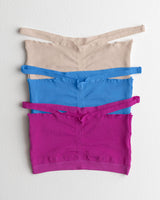 Paquete x3 cómodos tops sin varilla#color_s36-rosado-claro-azul-medio-morado