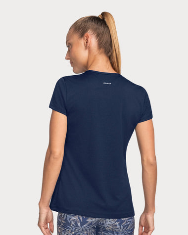 Camiseta deportiva de secado rápido y silueta semiajustada#color_509-azul