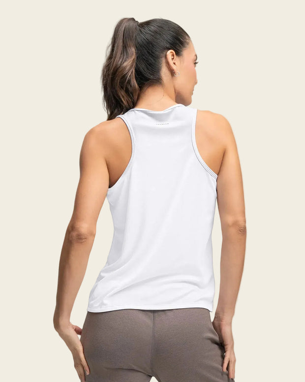 Camiseta deportiva de secado rápido y silueta semiajustada para mujer