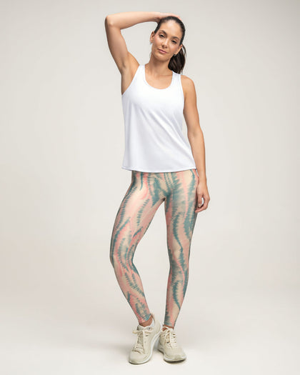 Camiseta deportiva de secado rápido y silueta semiajustada para mujer#color_000-blanco